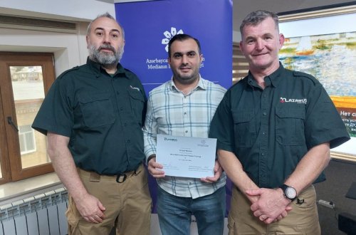 Medianın İnkişafı Agentliyinin keçirdiyi təlimdə jurnalistlər təltif edilib