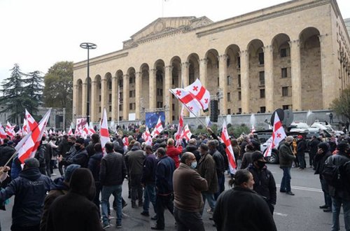 Gürcüstanda növbəti aksiyanın anonsu verildi