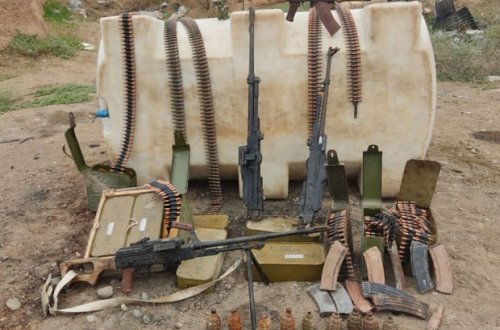 Полиция Лачына обнаружила оружие и боеприпасы