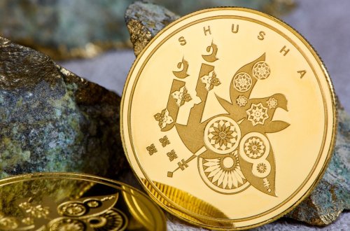 Yeni növ qızıl sikkələr satışa çıxarılıb - Fotolar