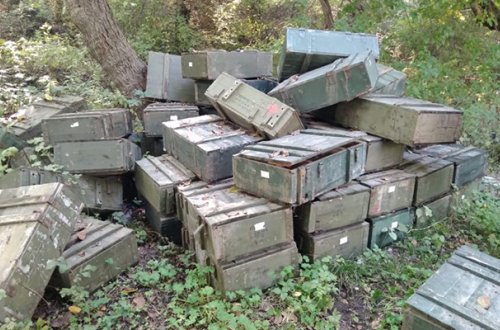 В Ходжавендском районе найдены танковые снаряды - ФОТО