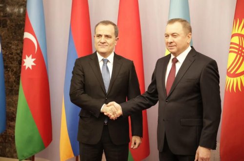 Ceyhun Bayramovun MDB Xarici İşlər Nazirləri Şurasının iclasında çıxışı - YENİLƏNİB + FOTO