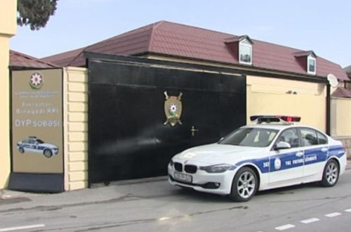 Bakıda polis şöbəsini su basdı