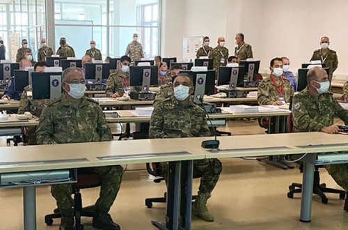 Quru Qoşunların komandanı türkiyəli generalla görüşdü - FOTO
