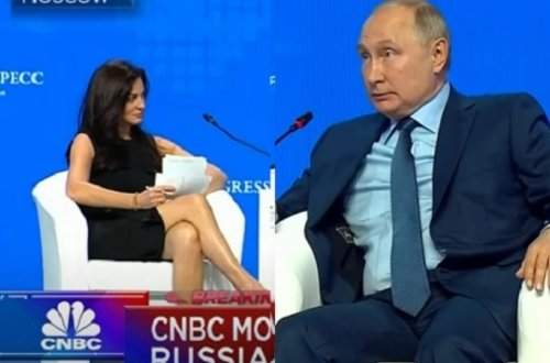 Putinin amerikalı jurnalistlə maraqlı dialoqu: 