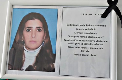 Avtobus qəzasında ölən Kəmalənin - Fotosu