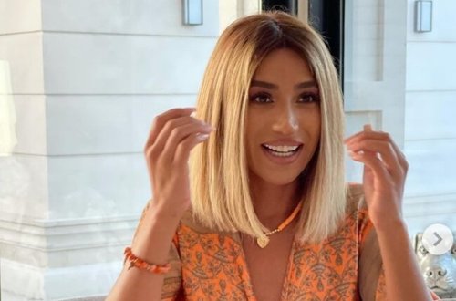 Röya dərin yarıqlı geyimi ilə GÖZ QAMAŞDIRDI - FOTOLAR