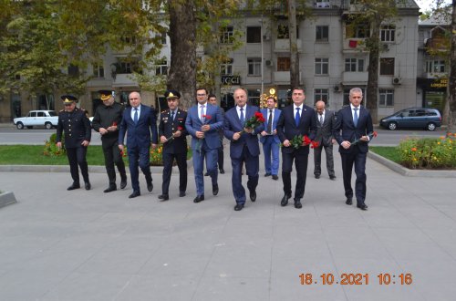 Mingəçevirdə Müstəqilliyin bərpasının 30 illiyinə həsr olunmuş sərgi keçirilib