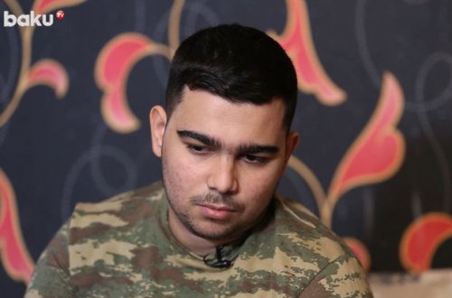 Füzulidə yaralanan qazi başına gələnlərdən danışdı - VİDEO