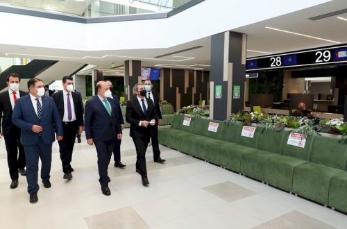 Türkiyənin naziri 4 saylı DOST Mərkəzində olub