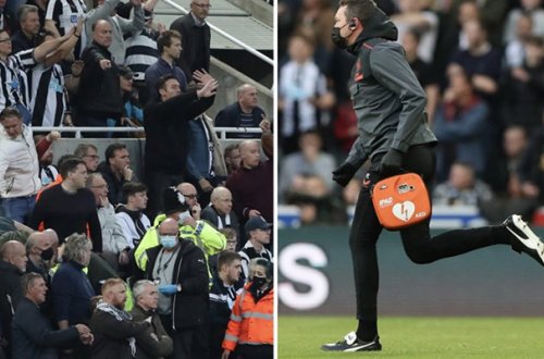 Azarkeşin halı pisləşdi, oyun dayandırıldı