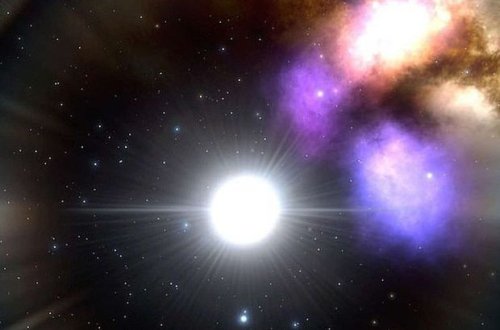 Астрономы впервые обнаружили мигающий белый карлик