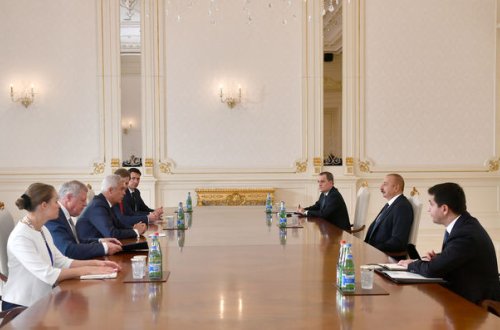 İlham Əliyev slovakiyalı naziri qəbul etdi - FOTO