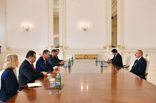 Prezident Avropa İttifaqının xüsusi nümayəndəsi ilə görüşdü