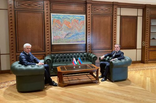 Ceyhun Bayramov Slovakiyanın XİN başçısı ilə görüşdü - YENİLƏNİB + FOTO/VİDEO