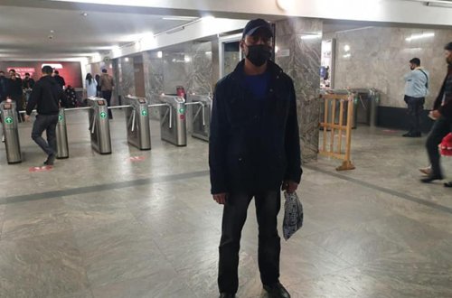 COVID xəstəsi metroda tutuldu - Foto
