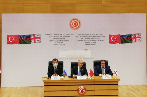 Azərbaycan, Türkiyə və Gürcüstan parlamentlərinin Xarici əlaqələr komitələrinin növbəti görüşü Bakıda keçiriləcək