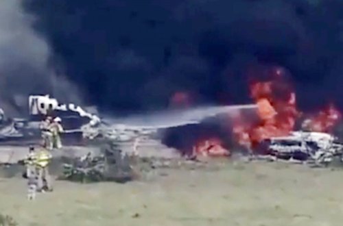 ABŞ-da təyyarə qəzaya uğrayıb, xəsarət alanlar var -VIDEO