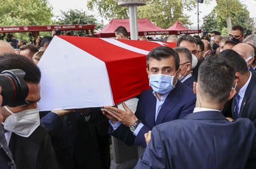 Özdemir Bayraktar dəfn olundu - Fotolar