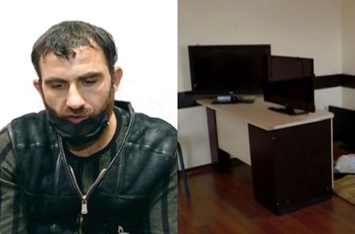 Gəncədə evlərdən doqquz min manatlıq oğurluq edildi - FOTO/VİDEO