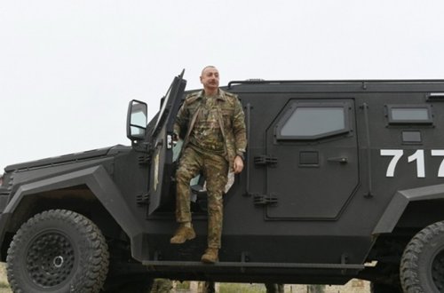 Ali Baş Komandan DSX-nin Zəngilanda yerləşən hərbi hissə kompleksində yaradılan şəraitlə tanış olub