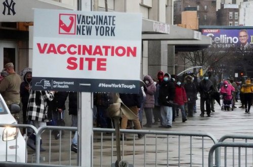 Nyu-Yorkda peyvənd olunmayanlara maaş verilməyəcək