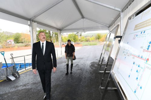 Zəngilan Rəqəmsal Yarımstansiyasının təməli qoyuldu - YENİLƏNİB + FOTO