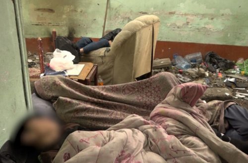 Bakının mərkəzində narkomanlar yuvası