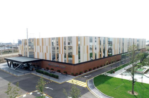 İlham Əliyev və Mehriban Əliyeva Milli Gimnastika Arenasının yeni məşq binasındakı şəraitlə tanış olublar