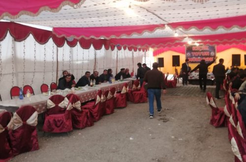 Yevlaxda karantin qaydalarının pozan toy sahibi cərimələnib