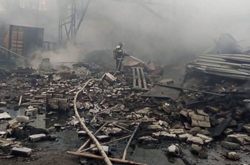 Rusiyada 17 nəfərin ölümünə səbəb olan dəhşətli partlayışın görüntüləri - VİDEO