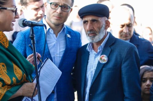 Millət vəkili XTQ Şəhidi Kərim Əliyevin anim mərasimində iştirak edib - FOTOLAR