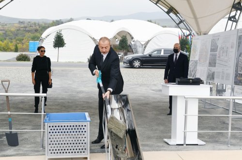 Xanlıq-Qubadlı yolunun təməli qoyulub-YENİLƏNİB