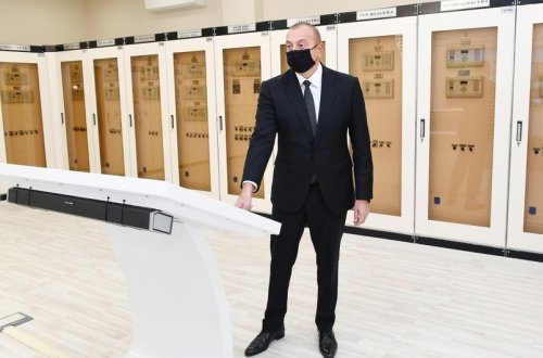 Prezident və birinci xanım “Qubadlı” yarımstansiyasının açılışını ediblər-YENİLƏNİB