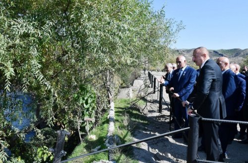 İlham Əliyev Qubadlıda: 