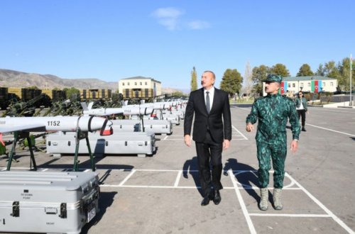 Qubadlıdakı yeni hərbi hissə “HAROP”, “Quzğun” və “Qırğı” PUA-ları ilə təchiz edilib – FOTO