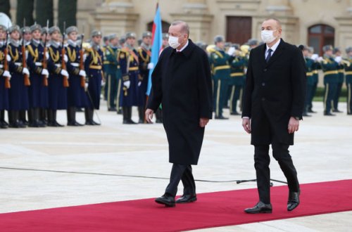 Zəngilanda Ərdoğanın rəsmi qarşılanma mərasimi - YENİLƏNİB + CANLI YAYIM