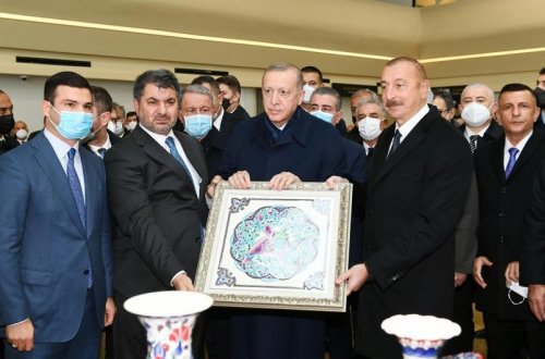 İlham Əliyev və Ərdoğana Cocuq Mərcanlıda açılacaq müəssisənin fəaliyyəti barədə məlumat verilib