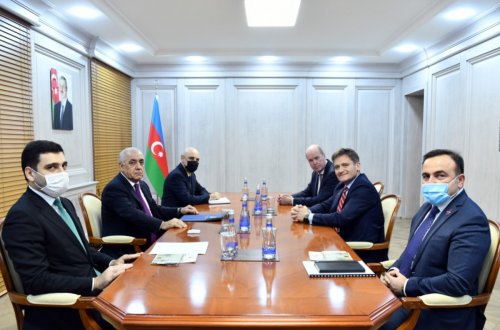 Əli Əsədov BP-nin vitse-prezidenti ilə görüşüb