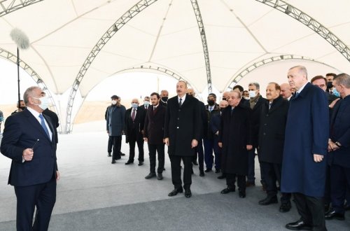 Ərdoğan Zəngəzur dəhlizindən danışıb: 