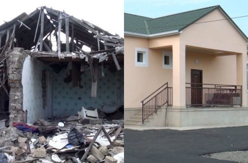 В Тертере превратят в музей руины дома, разрушенного в результате ракетного обстрела Армении - ФОТО/ВИДЕО