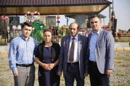 “İrəli” komandası şəhid ailələri ilə görüşlərə davam edir