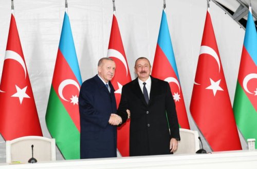 İlham Əliyev Rəcəb Tayyib Ərdoğanla şəklini paylaşdı - FOTO