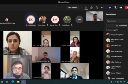 Bakı Dövlət Universiteti və Mingəçevir Dövlət Universitetinin birgə təşkilatçılığı ilə məktəb idarəetməsi təlimləri uğurla başa çatıb