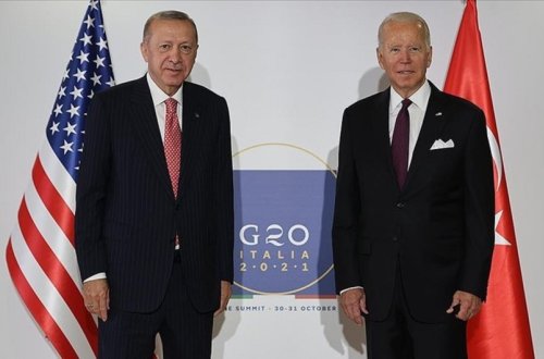 Ərdoğanla Baydenin Romada görüşü başlayıb -VIDEO