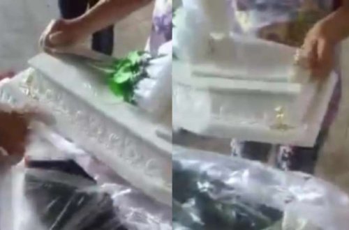 Yas mərasimində ŞOK YAŞANDI: Uşağın tabutunu açan ana GÖRDÜYÜNƏ İNANMADI - Səhvən... / VİDEO