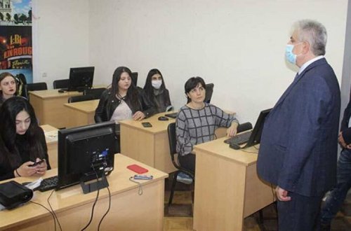 Xankəndidə Azərbaycanşünaslıq Mərkəzi açıldı (FOTO)