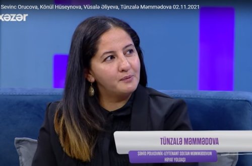 Şəhidin həyat yoldaşına agentlikdə iş verildi