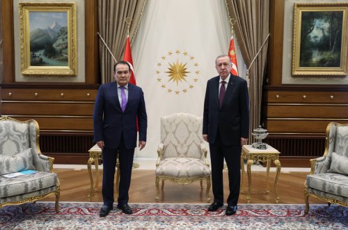 Ərdoğan Türk Şurasının Baş katibini qəbul edib