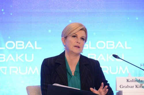 Xorvatiyanın sabiq rəhbəri Azərbaycan Prezidentini ərazi bütövlüyünün bərpası ilə bağlı təbrik edib